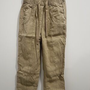 Aritzia Babaton Cropped Linen-Blend Pants - Effortless Style